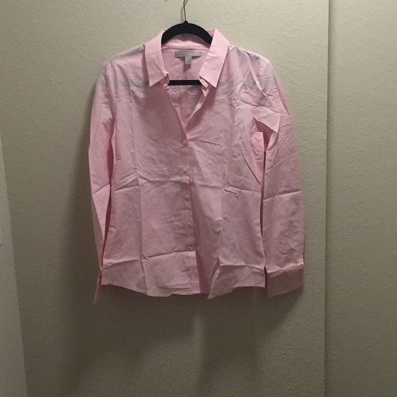 Old Navy Pink Button Down Blouse. NWOT - Picture 1 of 6